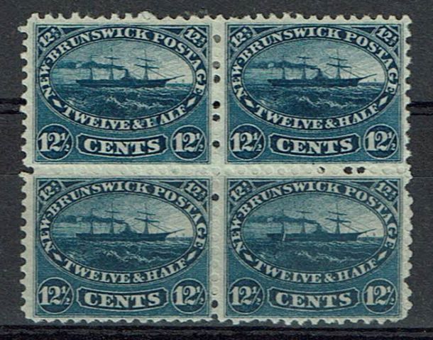 Image of Canada-New Brunswick SG 18 LMM British Commonwealth Stamp